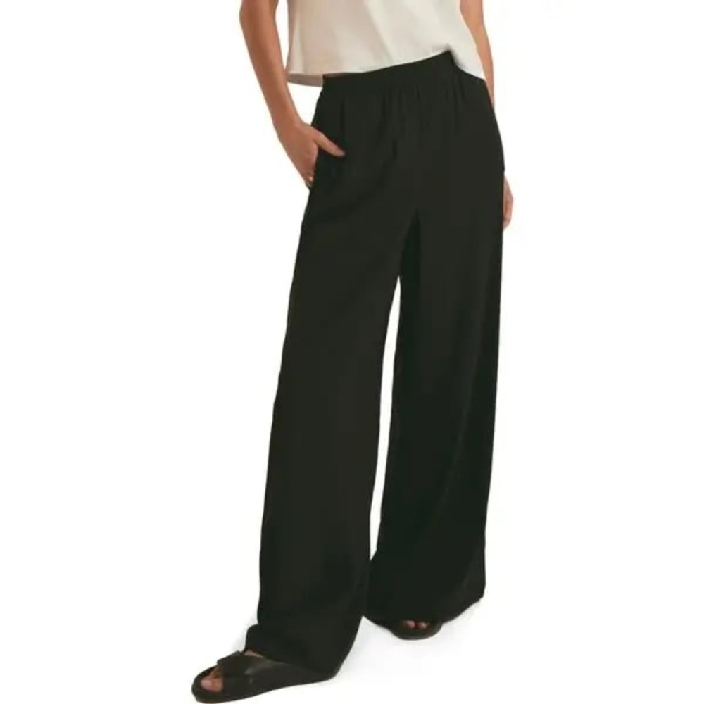 Favorite Daughter "Summer Friday" High-Waisted Wide Leg Pants